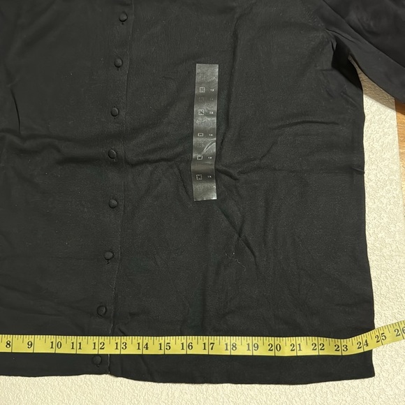 NWT Liz Claiborne 3/4 Sleeved Cardigan Sweater Size US 1X - Picture 7 of 13